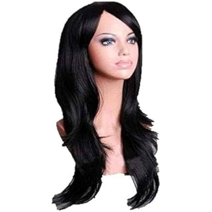 DILLARDS Long Black Female Wig (B096R314Y7) - Image 3